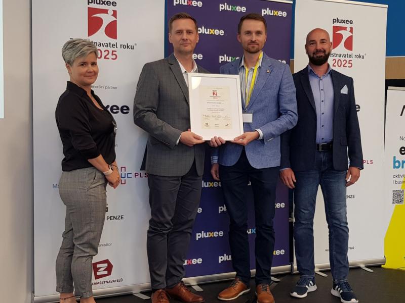 News - 2. místo v soutěži Zaměstnavatel roku 2025 v Moravskoslezském kraji